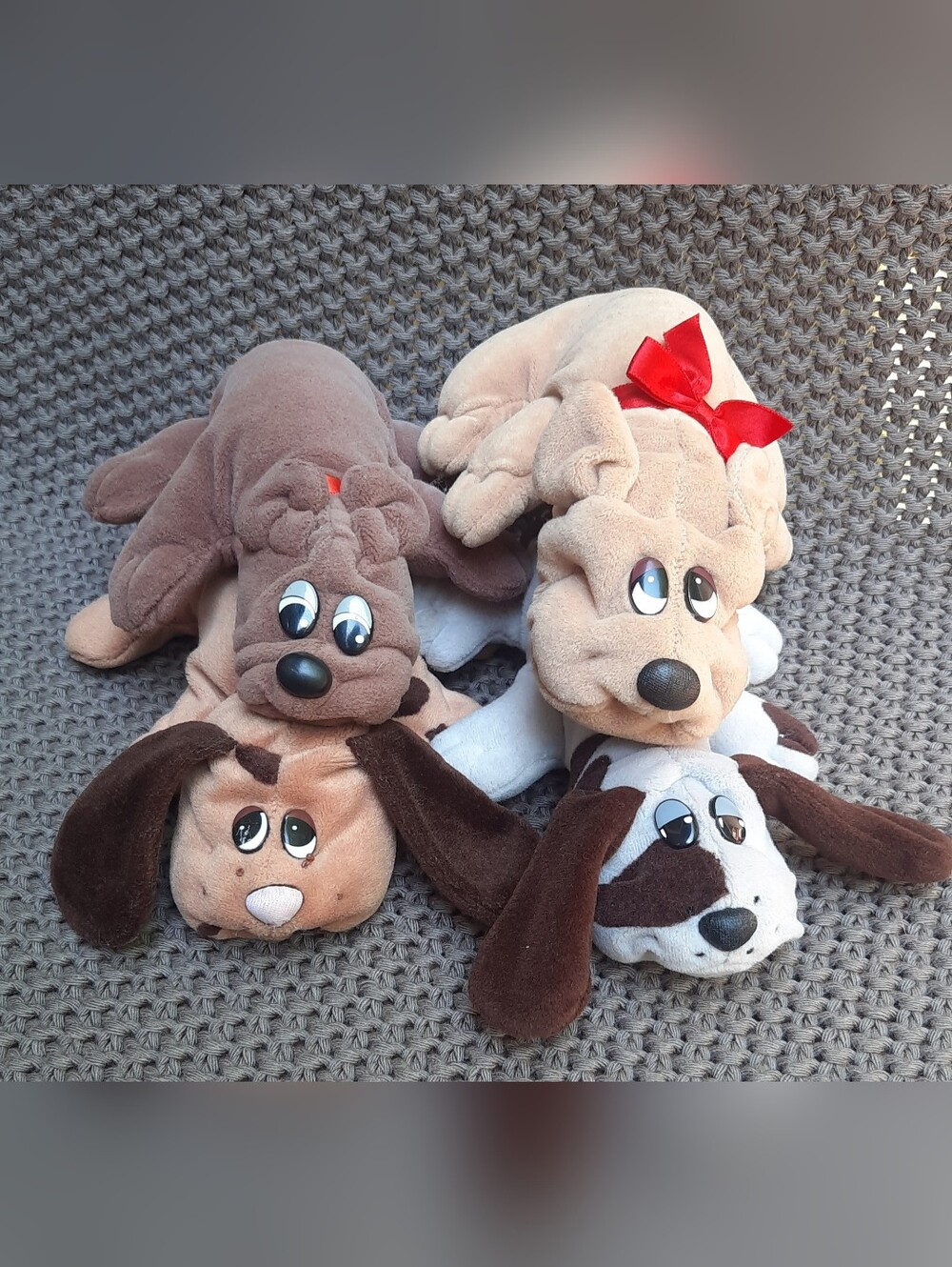 Vintage Pound Puppies Lot of 4